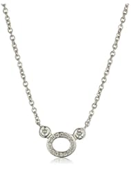 Ivanka Trump "Downtown Signature" Oval with Side Diamonds Necklace