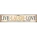 Live Laugh Love Decorative Sign