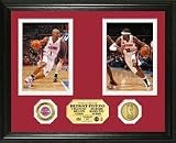 Highland Mint Detroit Pistons Chauncey Billups And Richard Hamilton Duo With 24Kt Gold And Color Coin Photomint