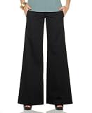 BCBG MAX AZRIA - BCBGMAXAZRIA Tabatha Stretch-Cotton Wide-Leg Pant