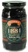 British Duerrs Coarse Cut 1881 Seville Orange Marmalade, 16 Ounce -- 6 per case.