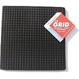 SiliconeZone Grid Potholder, Black