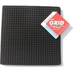 Childrens Toyshop  Kitchen & Housewares : SiliconeZone Grid Potholder, Black