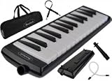 Produkt-Bild: Steinbach Melodica schwarz 27 Tasten, inkl. Anblasschlauch