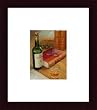 Art Poster Wood Framed Print - On The Rocks - Artist: David Marrocco- Poster Size: 7 X 5