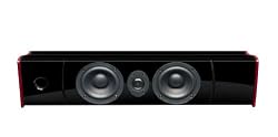 Boston Acoustics VS Series VS224PF On-Wall/Shelf Speaker (Black/Cherry)