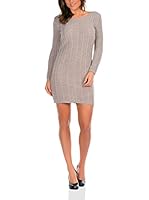 La Belle Parisienne Vestido Punto Latino (Taupe)