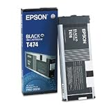 Epson T474011 Ink Cartridge, Black