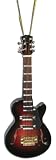 Miniature Semi-Hollow Electric Guitar Christmas Ornament 4"