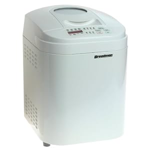 Breadman TR444 2-Pound Rapid-Bake Horizontal Breadman by 
