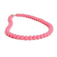 Chewbeads Necklace - Jane Necklace - Punchy Pink