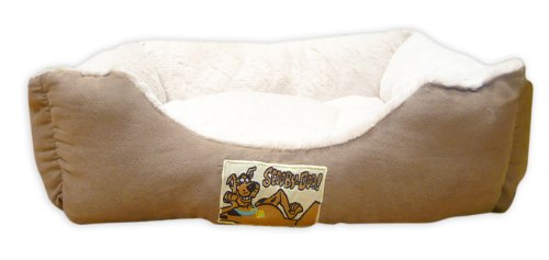 Scooby-Doo Faux Suede Dog Bed (Beige - Medium)