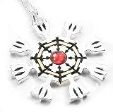 Gothic Forbidden Eagershelm Sun Order Pendant Necklace