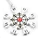 Gothic Forbidden Eagershelm Sun Order Pendant Necklace