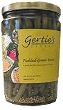 Gertie's Finest Pickled Green Beans (Case-6 35oz Large Jars. Includes Shipping)