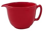 Chantal 2-1/4 Quart Ring Batter Bowl, Glossy Red