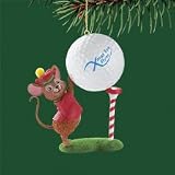 Carlton Heirloom In The Swing Golf Christmas Ornament