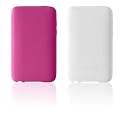 Belkin 2-Pack Silicone Sleeve Case for iPod touch 2G, 3G (Pink/Translucent White)