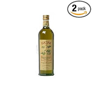 Lucini Extra Virgin Olive Oil , 25.4-Ounce Bottle (Pack of 2) by Lucini