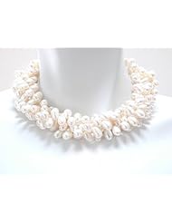 White 3-Strand Pearl Necklace