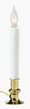 Gerson 60981 CANDLE LIGHT BRASS BASE Electric Candle Light