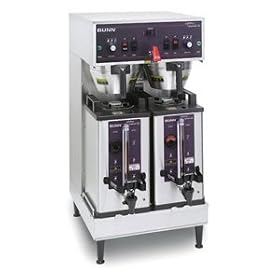 BUNN 27900.0020 Dual Soft Heat 120 208V Black Finish 1.5GAL Stainless Steel Funnel Brewer by Bunn