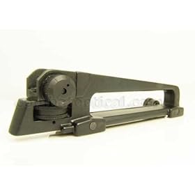  AR15 M4 DETACHABLE CARRY HANDLE MOUNT WITH REAR SIGHT