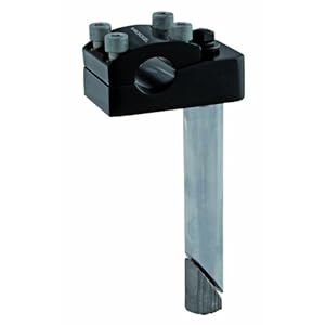 Zoom Bmx 4 Bolt Alloy Stem For 22.2mm (Black)