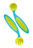 Boon Benders Adaptable Utensils, Blue and Green