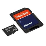 2GB MicroSD Memory card For Blackberry Phones / Motorola KRZR RAZR SLVR