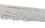 Spectrum 54670 Under Cabinet Triple Stemware Holder, Chrome