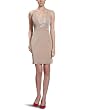 VERO MODA Damen Kleid (knielang), 10078086 ANGELINA SATIN DRESS, Gr. 38, Grau (ALUMINIUM)