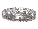 4.75 cts Round Diamonds Band - Platinum, 18kt White or Yellow Gold