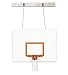 First Team SuperMount 68 Aggressor Wall-Mounted Basketball Hoop with 60 Inch Steel Backboard