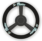 Miami Dolphins Leather Steering Wheel Cover