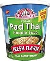 Pad Thai Noodle Soup, 2.0 oz Big Cup, Package of 6