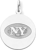 Sterling Silver NFL New York Jets Logo Charm