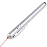 U-bop softTOUCH Stylus w/ Presentation Laser and Light | Capacitive Finger-Touch Screens - Silver For Palm (PDA)