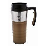 Copco 16 oz Approachable Contemporary  Thermal Travel Mug Orange