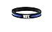 Thin Blue Line Police Officer Awareness Silicone Band 7.5