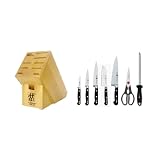 Zwilling J.A. Henckels Pro S Stainless-Steel 8-Piece Knife Set with Block