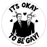 Evilkid - Its Okay To Be Gay Male - Sticker / Decal
