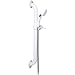 Alsons 62002DSBX ADA Compliant Wall Grab Bar and Hand Shower System, White Finish