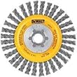 DEWALT DW4930 4" x 5/8"-11 Full Cable Twist Wire Wheel/Carbon Steel .020"