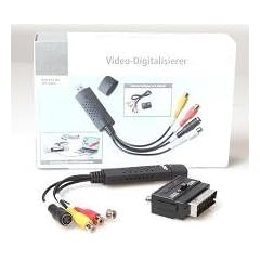 USB 2.0 auf Scart Adapter * Easy Capture mit EASY DVD Maker * Windows 7 kompatibel * einfaches Aufnehmen von Ihrem Fernseher / DVD / Video recorder * RCA Analog auf Digital * retten Sie Ihre VHS Videos und Bilder * NEU * inkl. Audio Video grabber