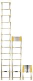 Xtend & Climb 770P 12.5-Foot Aluminum Telescoping Ladder, Type II, Home Series