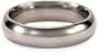 Edward Mirell 6mm Polished Titanium Wedding Band, Size 9