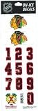 Chicago Blackhawks Sportstar Officially Licensed Authentic Center Ice NHL Hockey Helmet Decal Kit