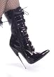 6 Inch Metal Heel Ankle Hi Boots