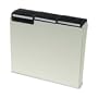 Smead Recycled Green Pressboard File Guides, 1/3 Cut Blank Metal Tabs, Letter, 50 Per Box (50534)